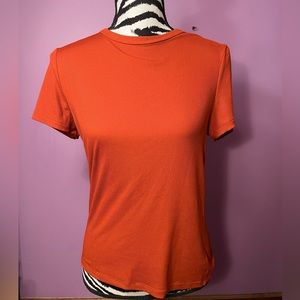 No boundaries, size Lg, color rust orange